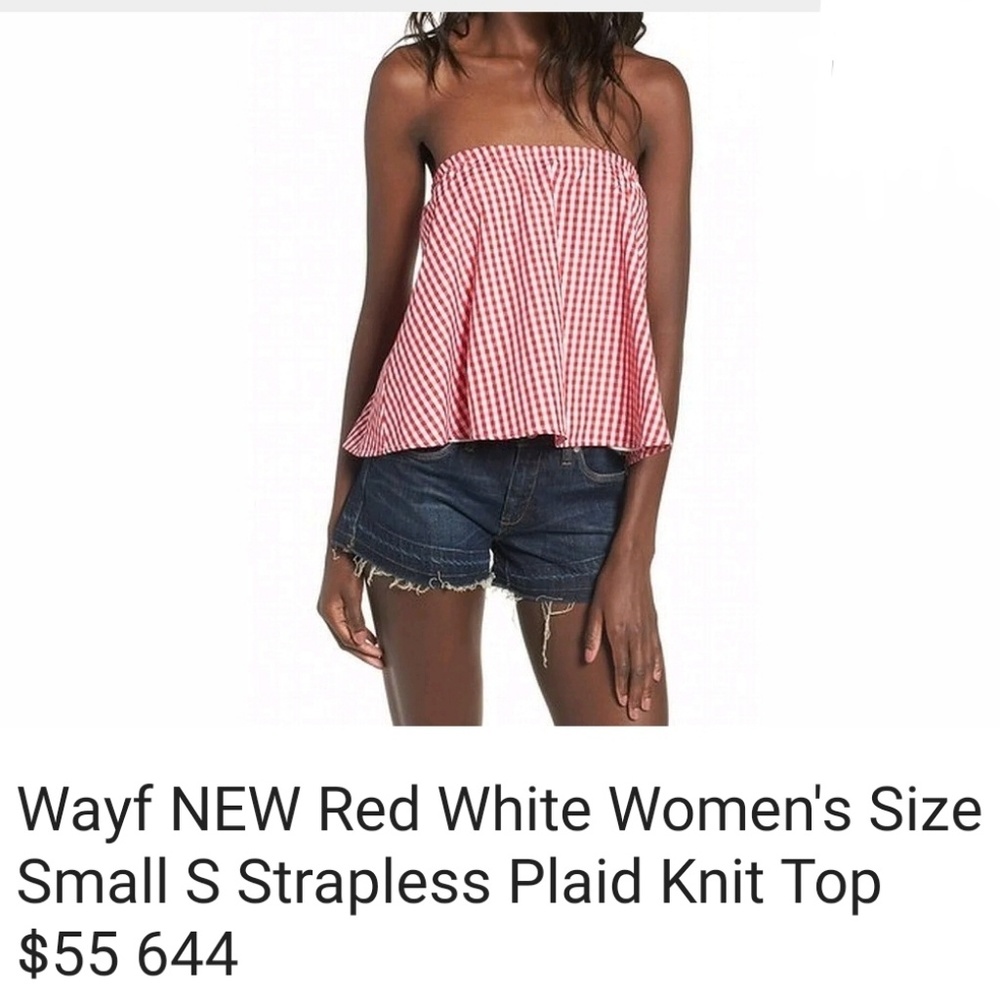 🎀Clearance🎀 NWT WAYF Comfy and great looking!! halter top FLOWY Swing top - Picture 2 of 3